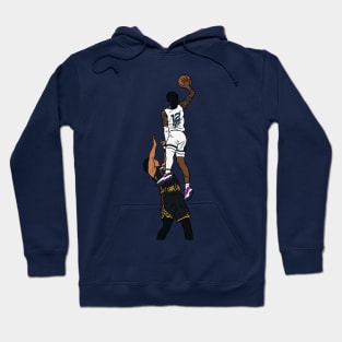 Ja Morant Almost Dunks on Anthony Lamb Hoodie